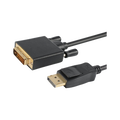 Astrotek DisplayPort DP to DVI-D Male to Male Cable 2m 24+1 Gold plated Supports video resolutions up to 1920x1200/1080P Full HD @60Hz [PC]