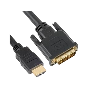 Astrotek HDMI to DVI-D Adapter Converter Cable 2m - Male to Male 30AWG OD6.0mm Gold Plated RoHS Black PVC Jacket [PC]