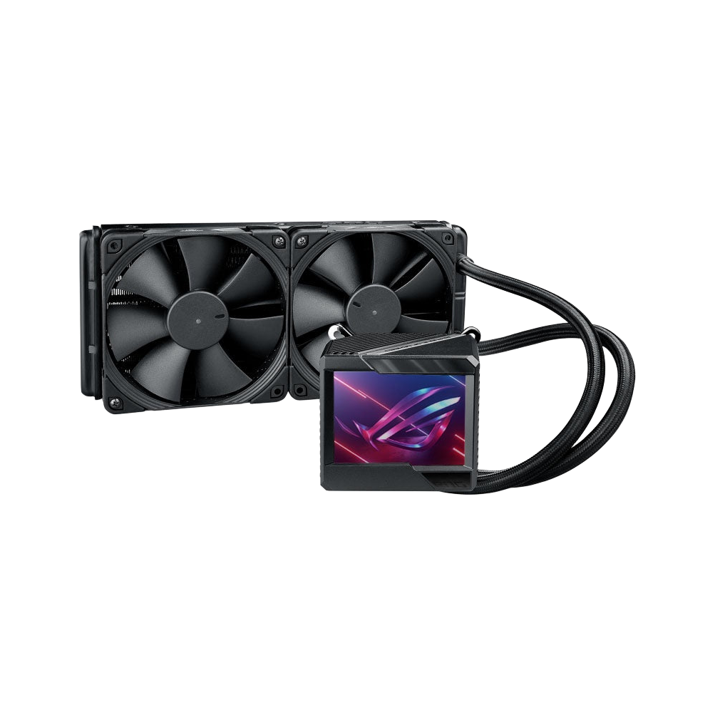 ASUS ROG Ryujin II 240 LCD AIO Liquid CPU Cooler ROG-RYUJIN-II-240 [PC]