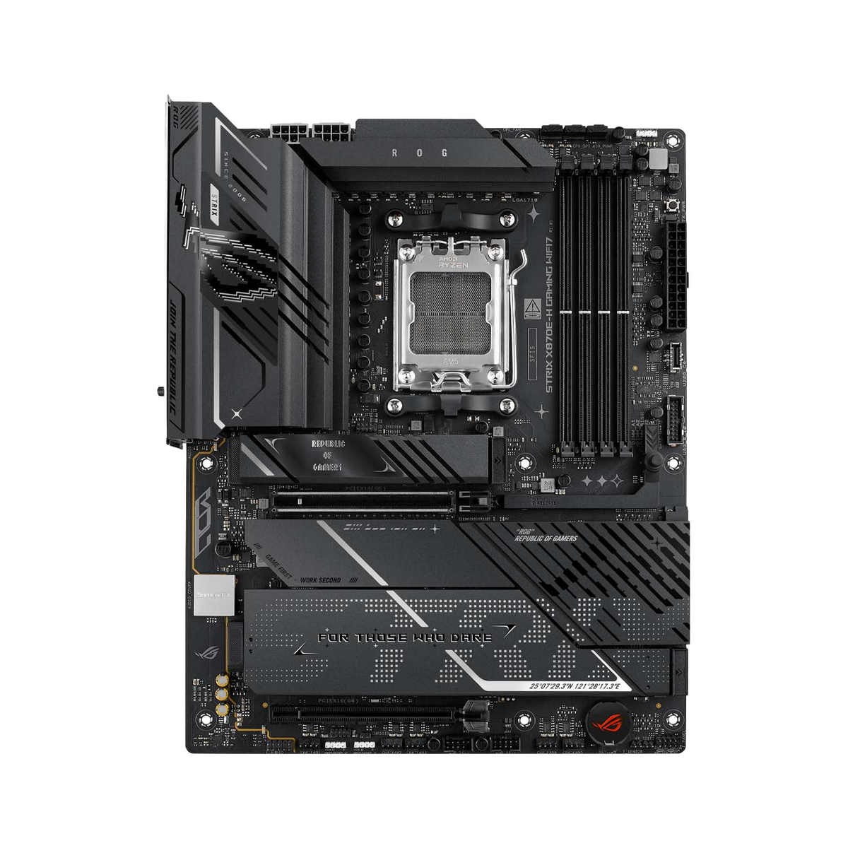 ASUS ROG Strix X870E-H Gaming WiFi 7 Motherboard ROG-STRIX-X870E-H-GAMING-WIFI7 [PC]