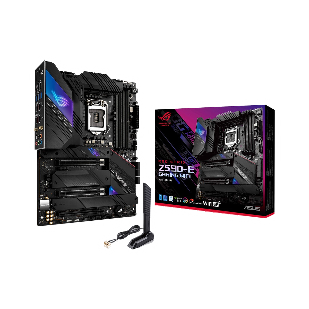 ASUS ROG Strix Z590-E Gaming Wi-Fi Motherboard [PC]