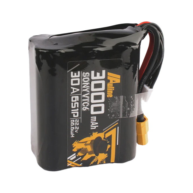 AuLine VTC6 3000mAh 22.2V 6S XT60 Li-ion Battery [DG]