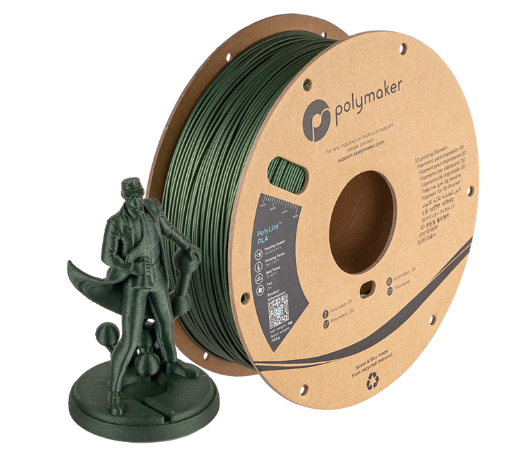 Polymaker PolyLite PLA 1.75mm Filament 1kg