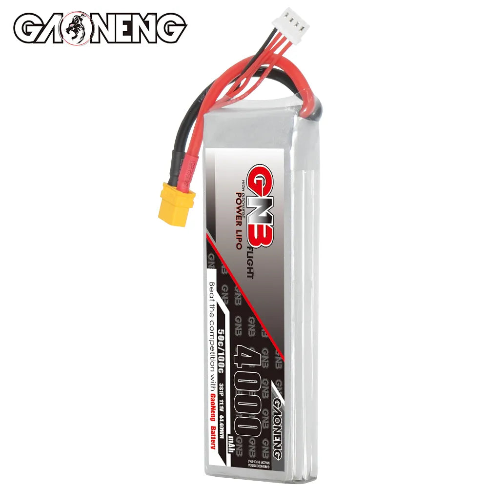 GAONENG GNB 3S 11.1V 4000mAh 50C LiPo Battery XT60 [DG]
