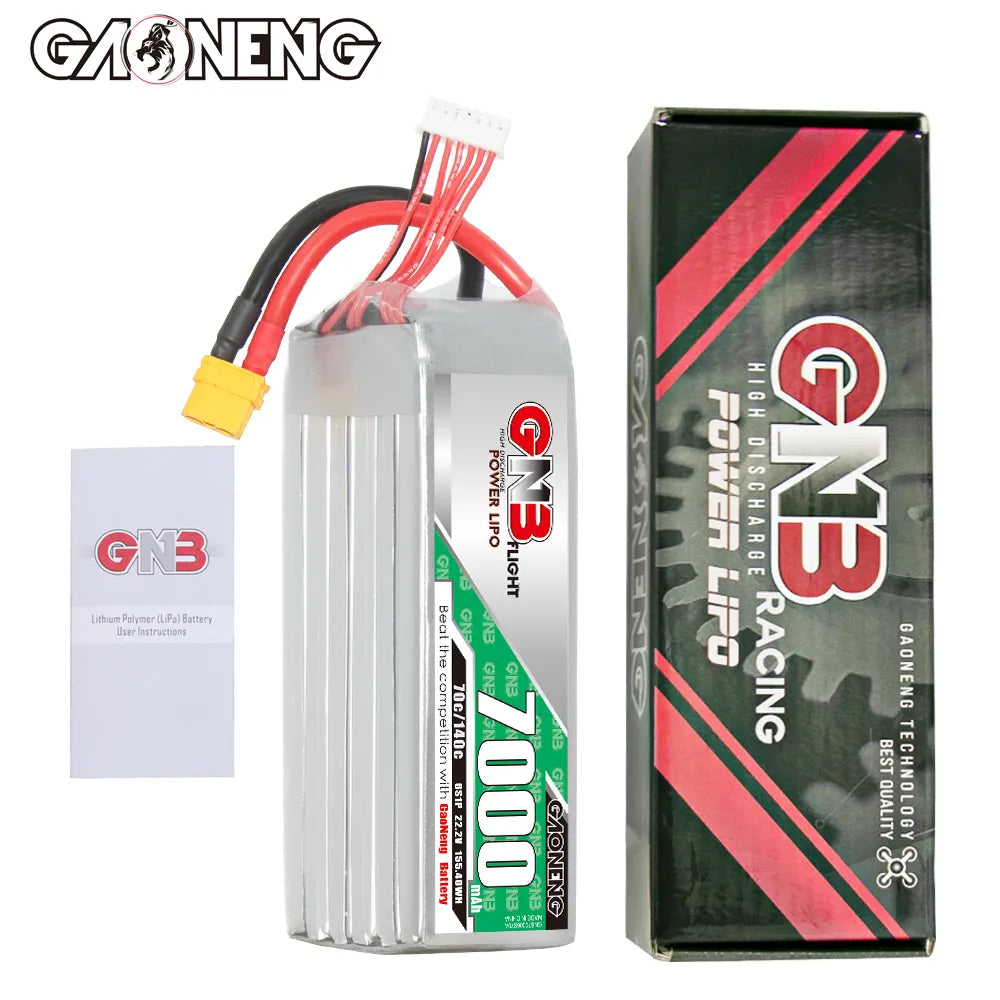 GAONENG GNB 6S 22.2V 7000mAh 70C LiPo Battery XT60 [DG]