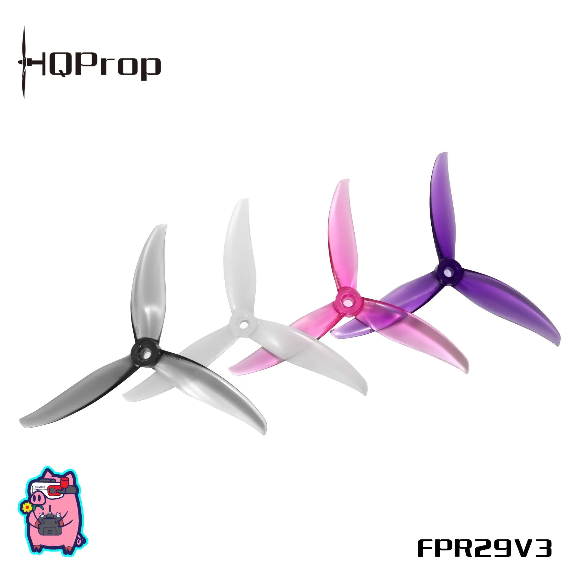 HQProp FlowerPig FPR29 v3 5.1X2.9X3 (2CW+2CCW)