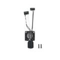 Bambu Lab Complete Hotend Assembly X1E with transparent background and soft white glow – Version 4