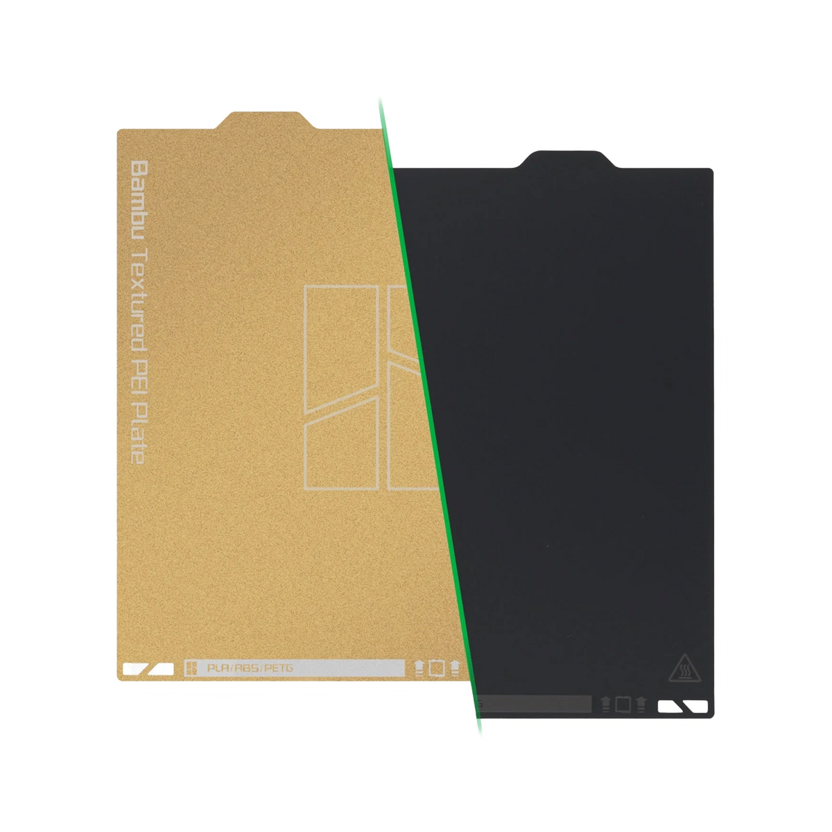 Bambu Lab A1 Mini Dual-Texture PEI Plate - dark mode image 1