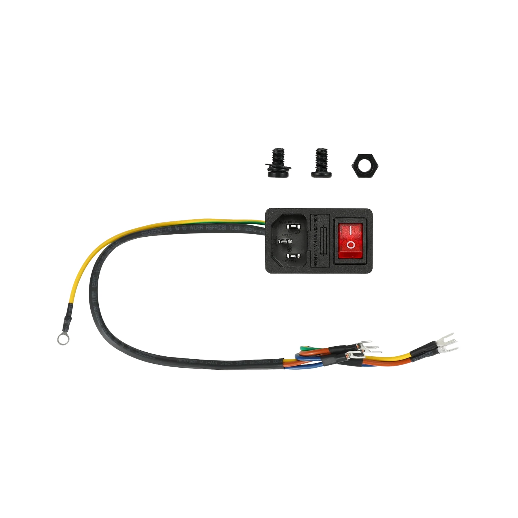 Bambu Lab Power Switch Assembly X1 & P1 Series — dark-mode image 1