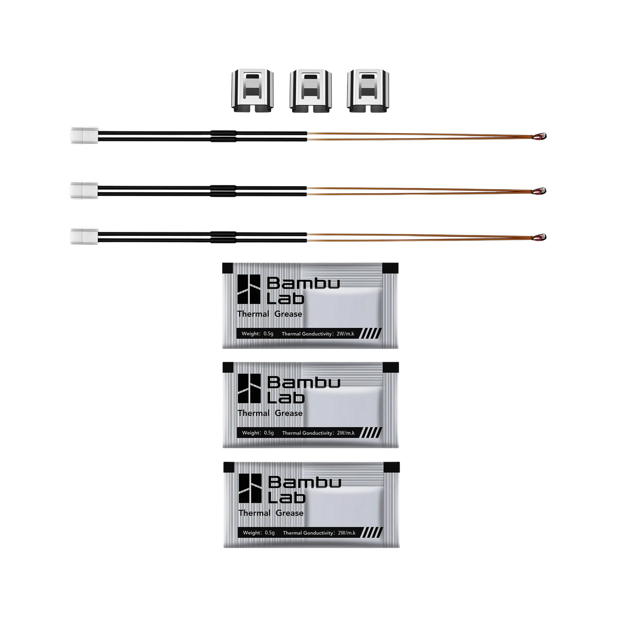 Bambu Lab Thermistor for X1C 3pc
