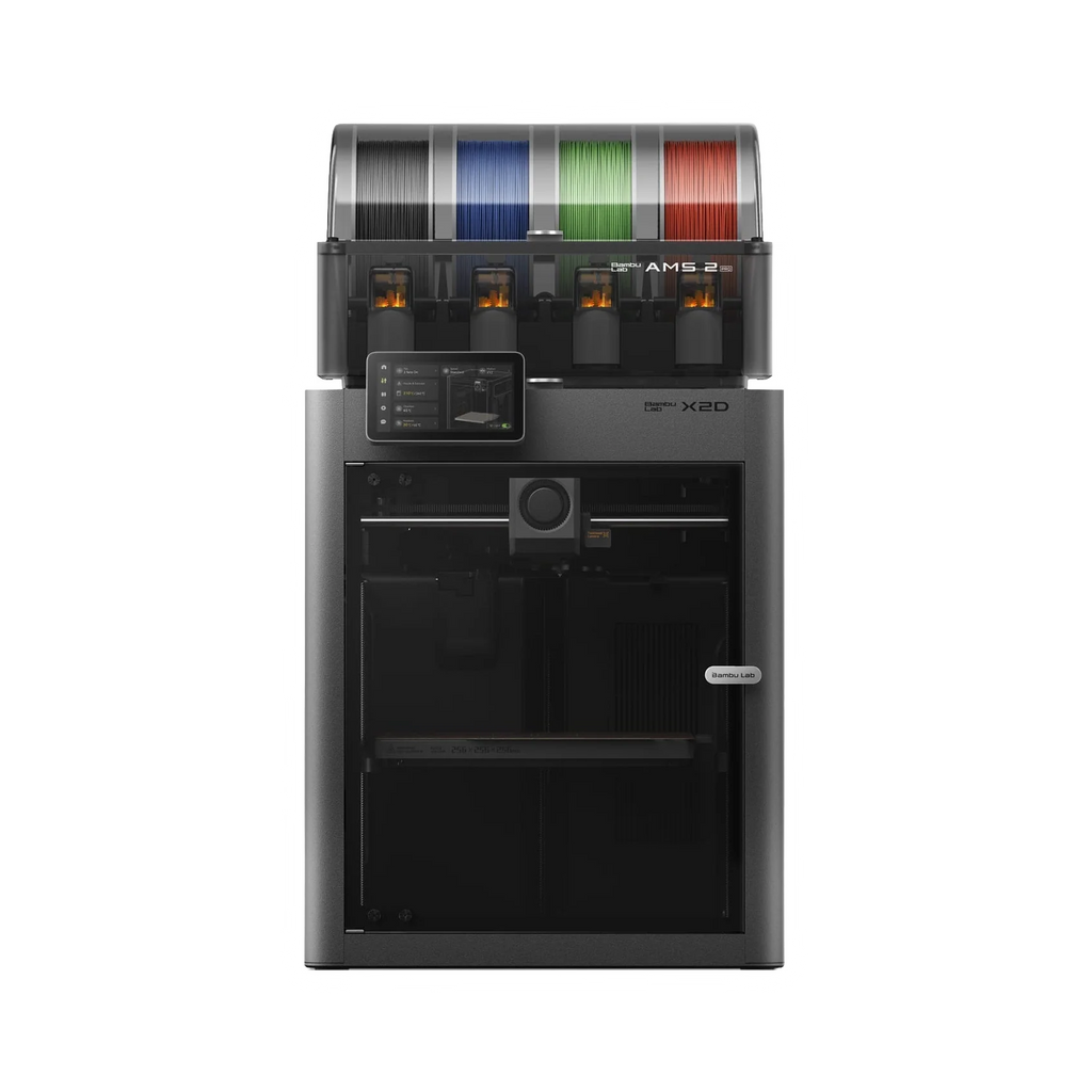 Bambu Lab X2D Combo 3D Printer – dark mode product image 1