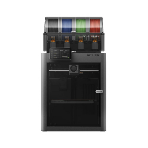Bambu Lab X2D Combo 3D Printer – dark mode product image 1