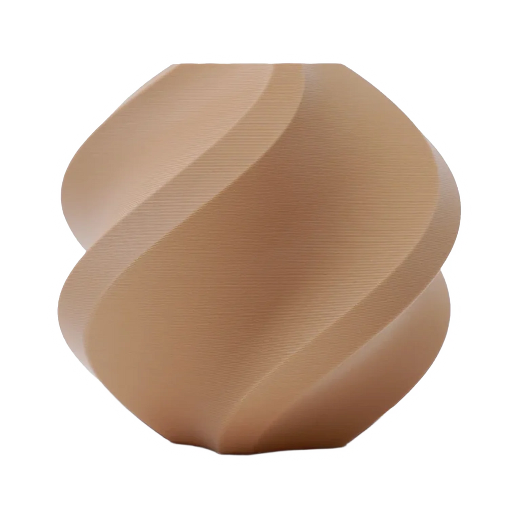Bambu Lab PLA Matte Latte Brown — dark-mode product image