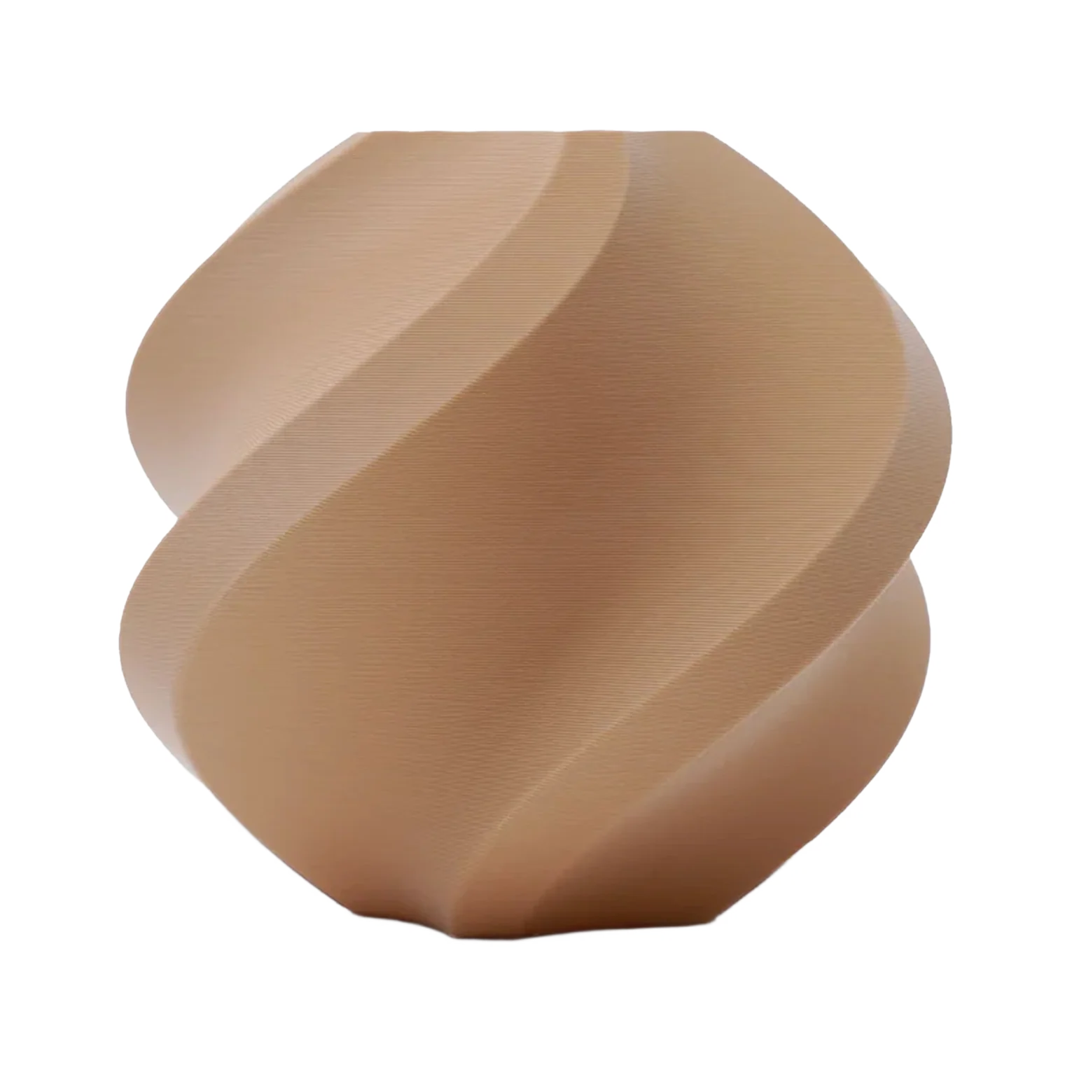 Bambu Lab PLA Matte Latte Brown — dark-mode product image