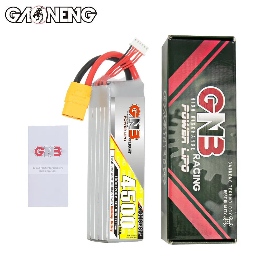 GAONENG GNB 5S 18.5V 4500mAh 100C LiPo Battery XT90 [DG]