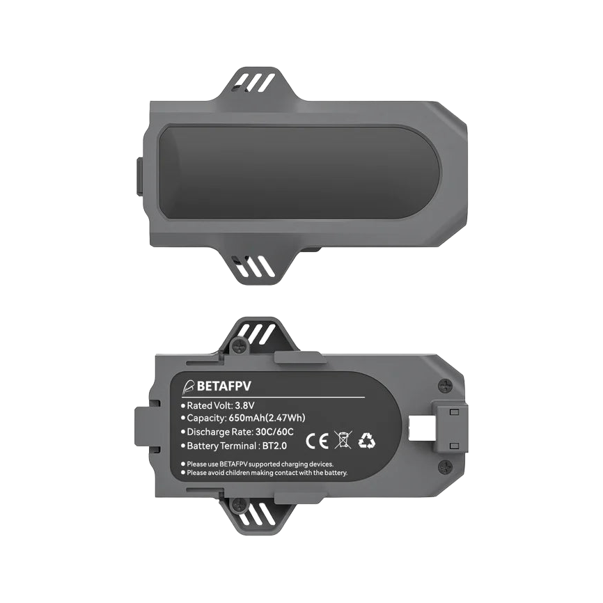 BetaFPV 3.8V 1S BT2.0 LiHV Battery for Aquila16 (2 Pack) [DG]