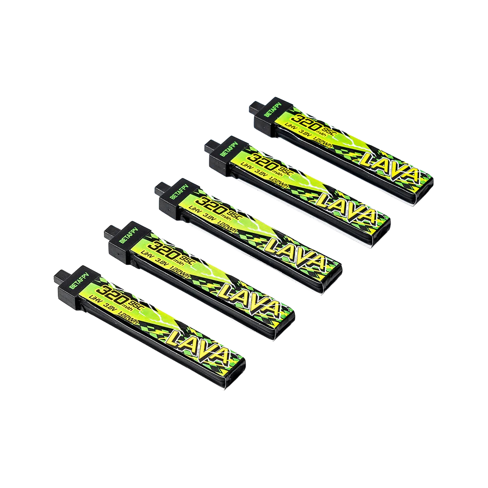 BetaFPV LAVA II 3.8V 1S 95C BT2.0 LiHV Battery [DG]
