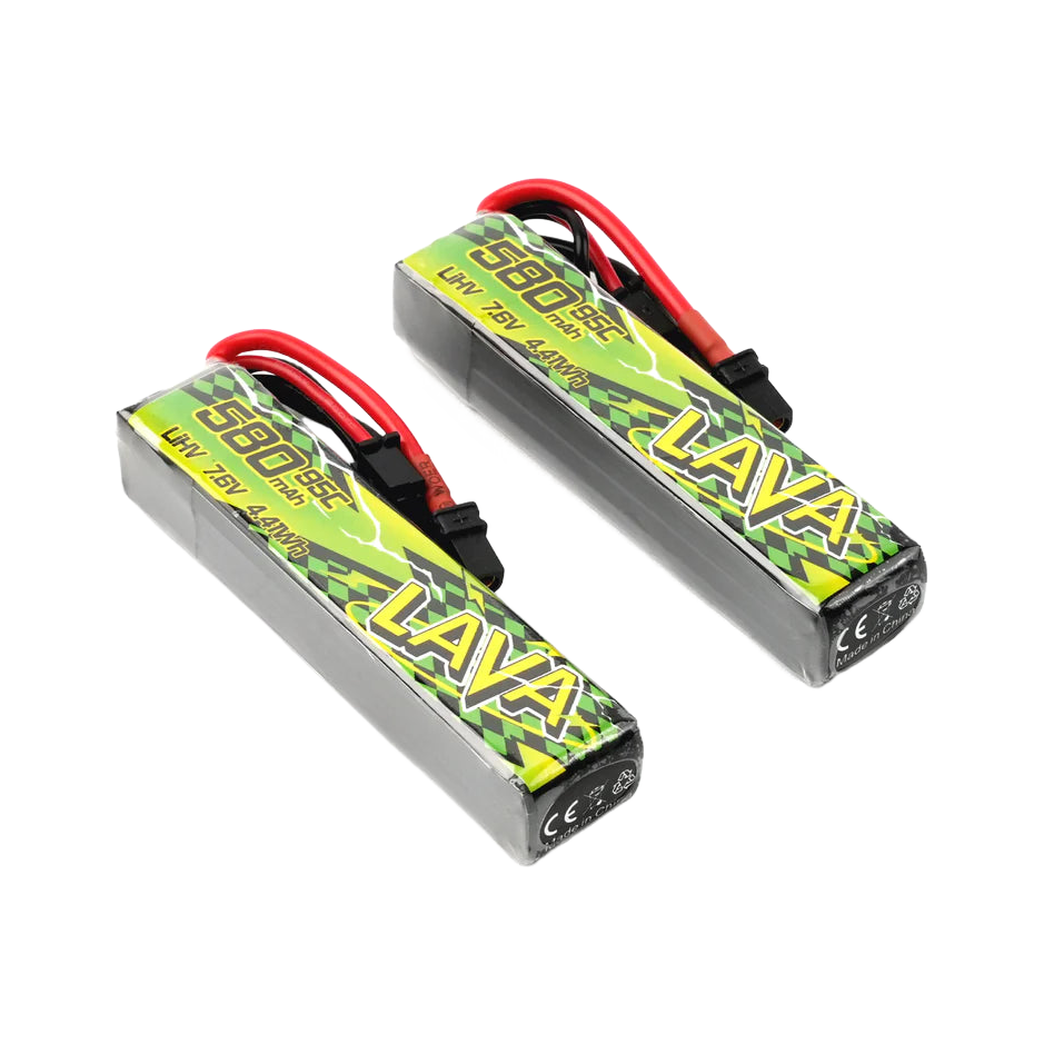 BetaFPV LAVA II 7.6V 2S 95C XT30 LiHV Battery (2 Pack) [DG]