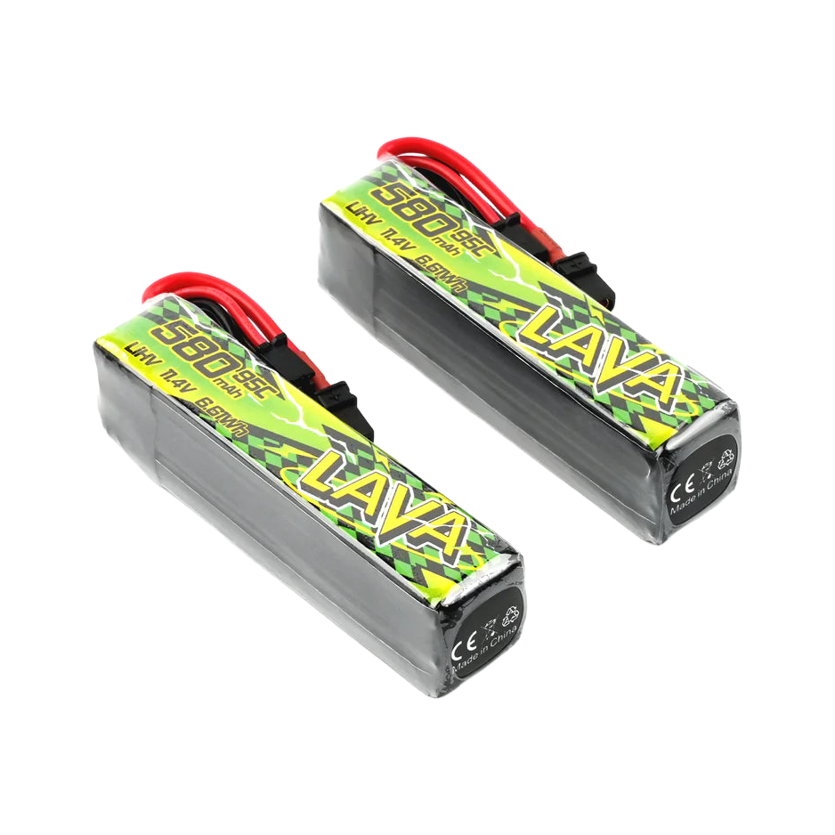 BetaFPV LAVA II 11.4V 3S 95C XT30 LiHV Battery (2 Pack) [DG]