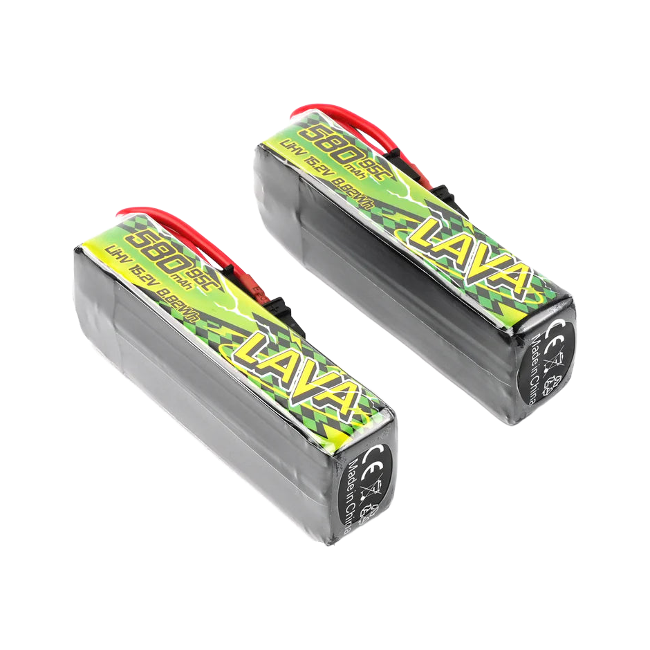 BetaFPV LAVA II 15.2V 4S 95C XT30 LiHV Battery (2 Pack) [DG]
