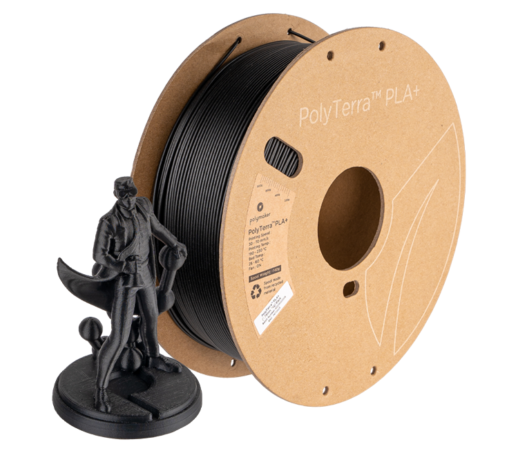 Polymaker PolyTerra Satin PLA+ 1.75mm Filament 1kg