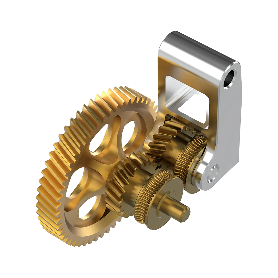 BIQU Panda Claw Extruder Gear Set for Bambu X1/P1/A1 Series