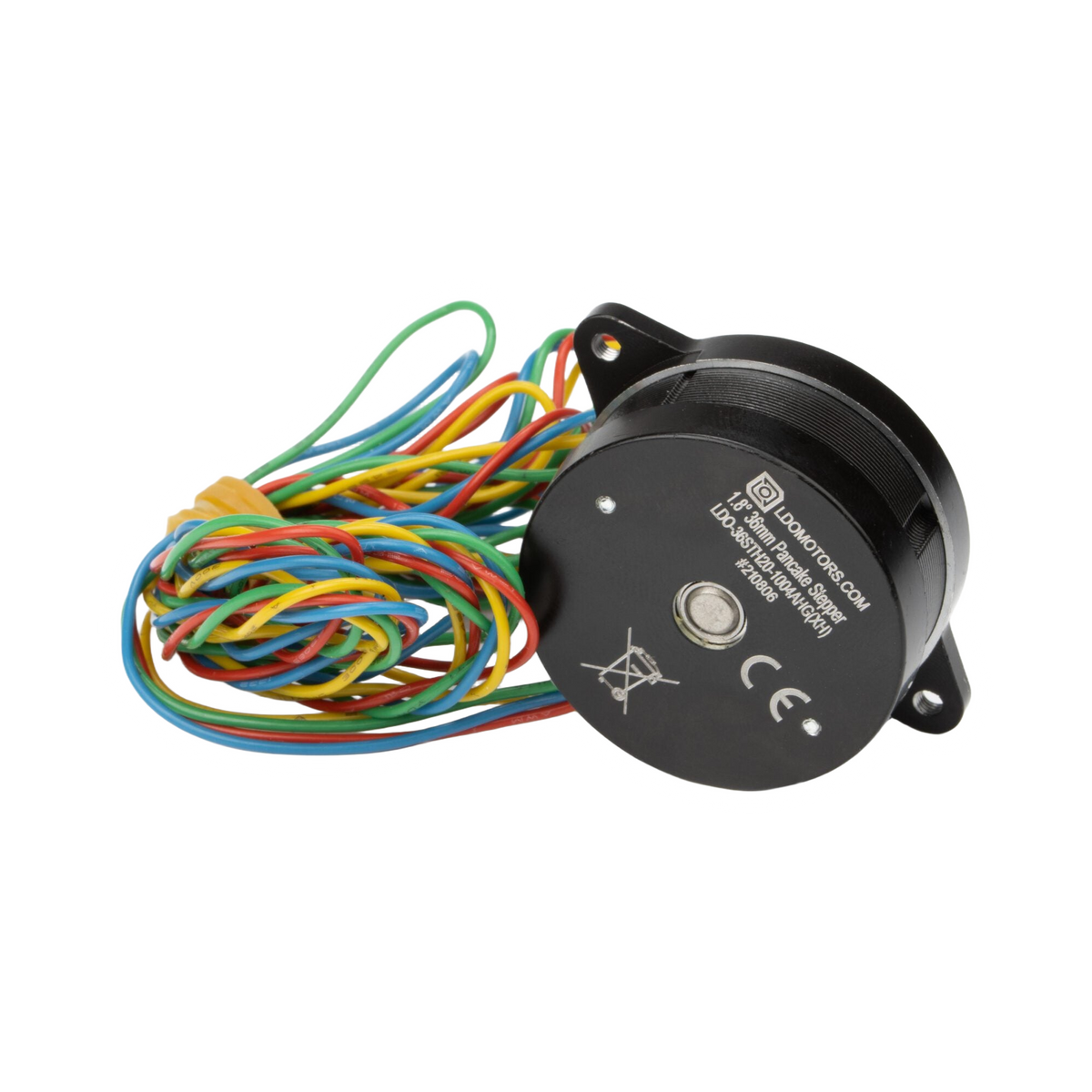 Bondtech LDO 36mm Round 20mm 1.8 degree Pancake Motor (used in LGX Lite Extruder)  LDO-36STH20-1004AHG(XH)
