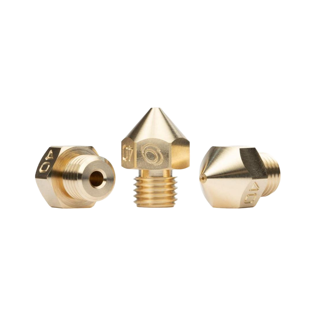 Bondtech M6 Brass Nozzle for E3D / Reprap M6 Hot Ends M6Ã—1Ã—7.5Ã—12.5 1.75 600-B-MOS-175-40