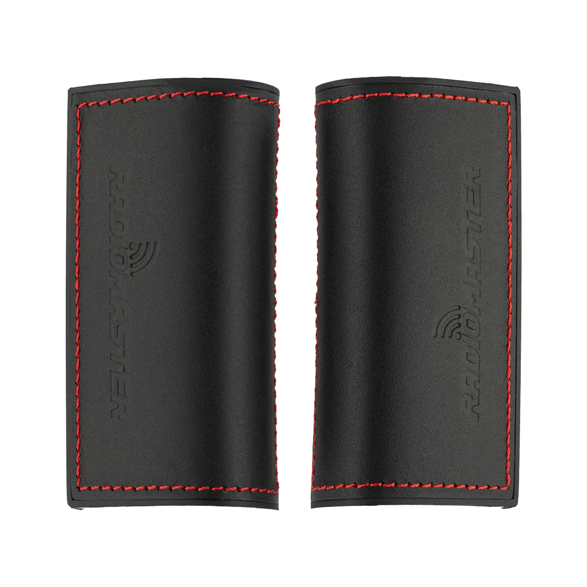 RadioMaster Boxer black leather grips — transparent dark-mode product image 1