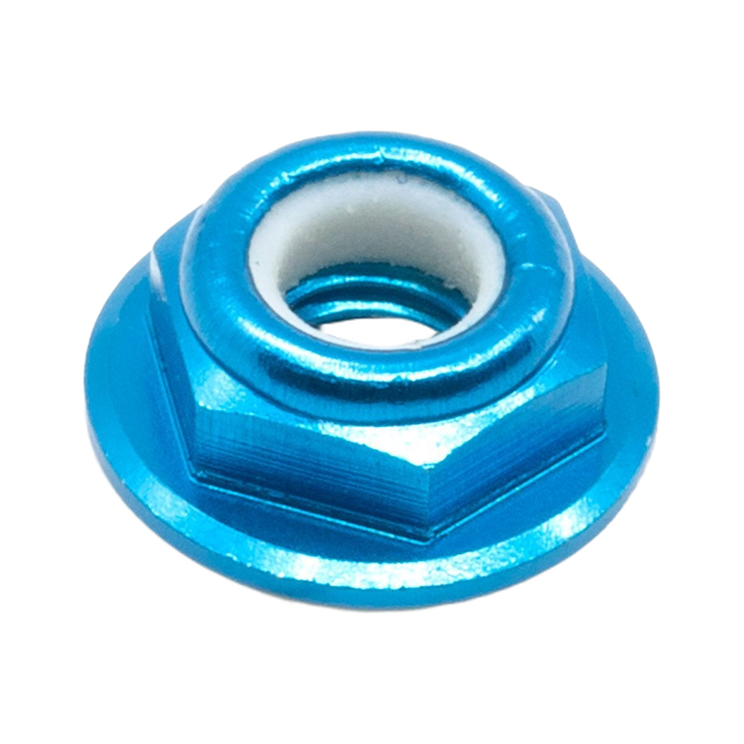 M5 Low Profile Lock Nuts (Aluminum) (Various Colours)
