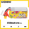 GAONENG GNB LiHV 6S 22.8V 650mAh 120C XT30 LiPo Battery [DG]