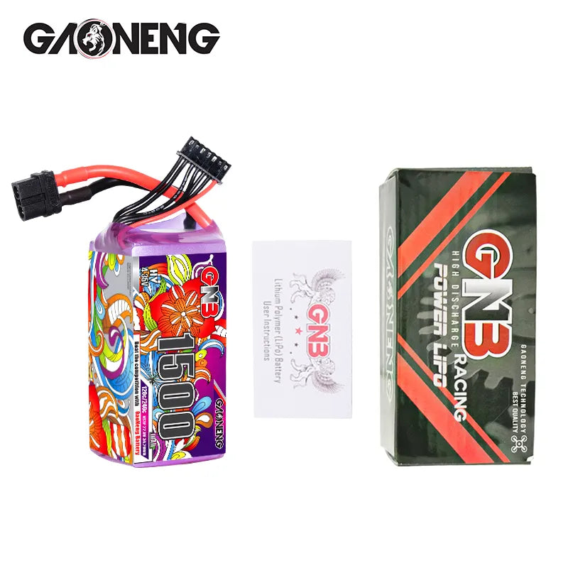 GAONENG GNB LiHV 6S 22.8V 1500mAh 120C XT60 LiPo Battery [DG]