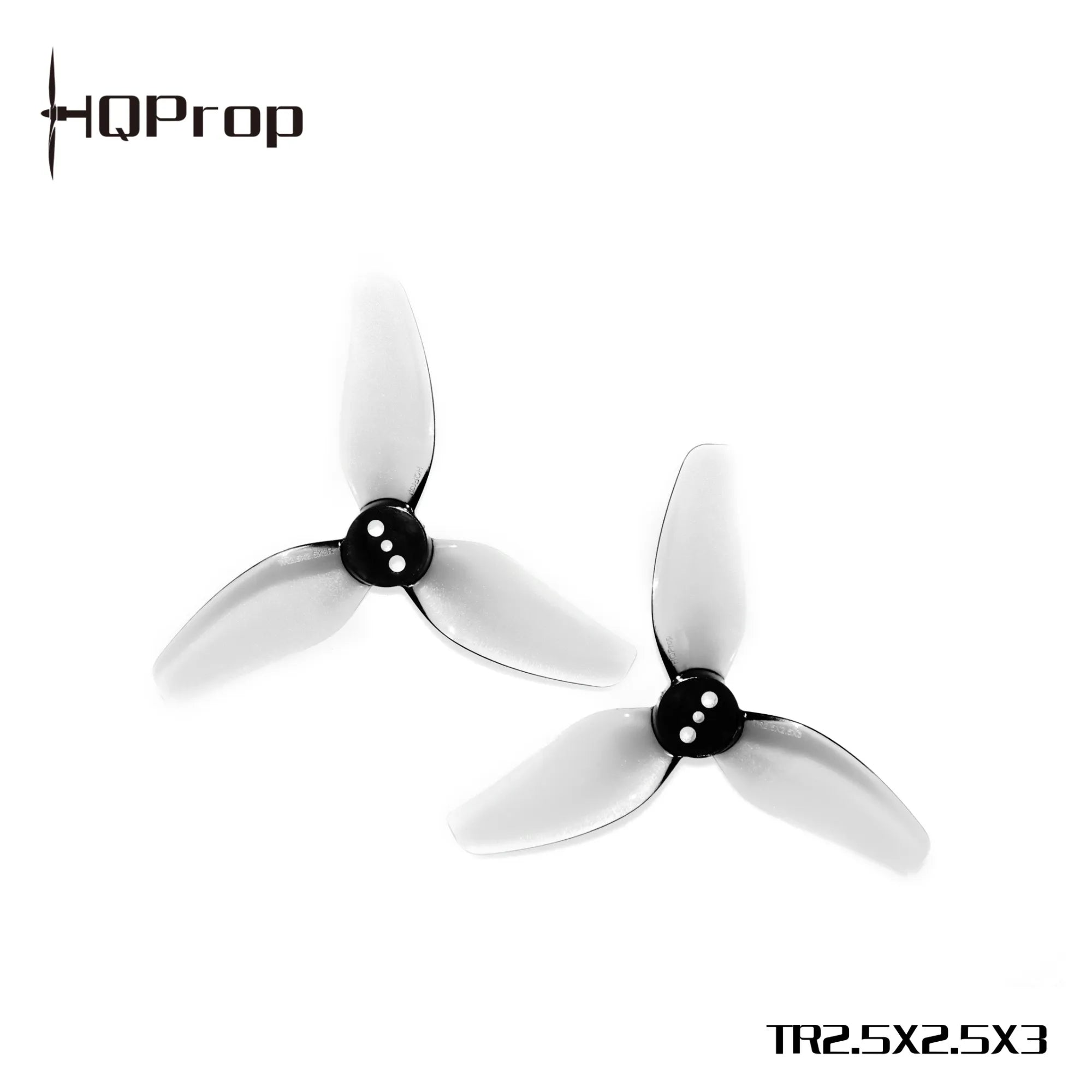 HQProp TR2.5x2.5x3 Grey (2CW + 2CCW) Polycarbonate