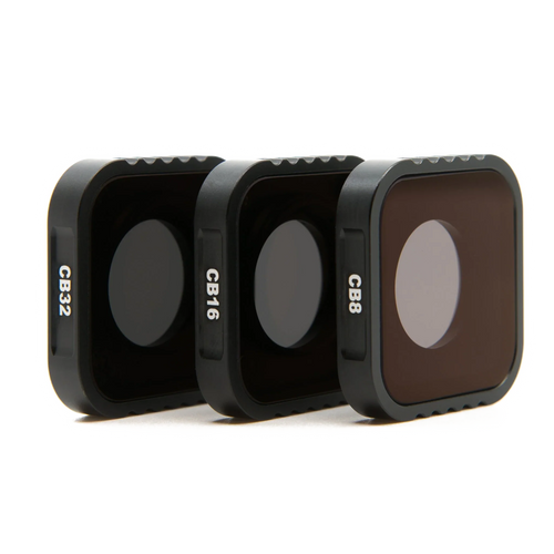 Camera Butter GoPro ND filter set image 2 on transparent background with Version 4 white halo