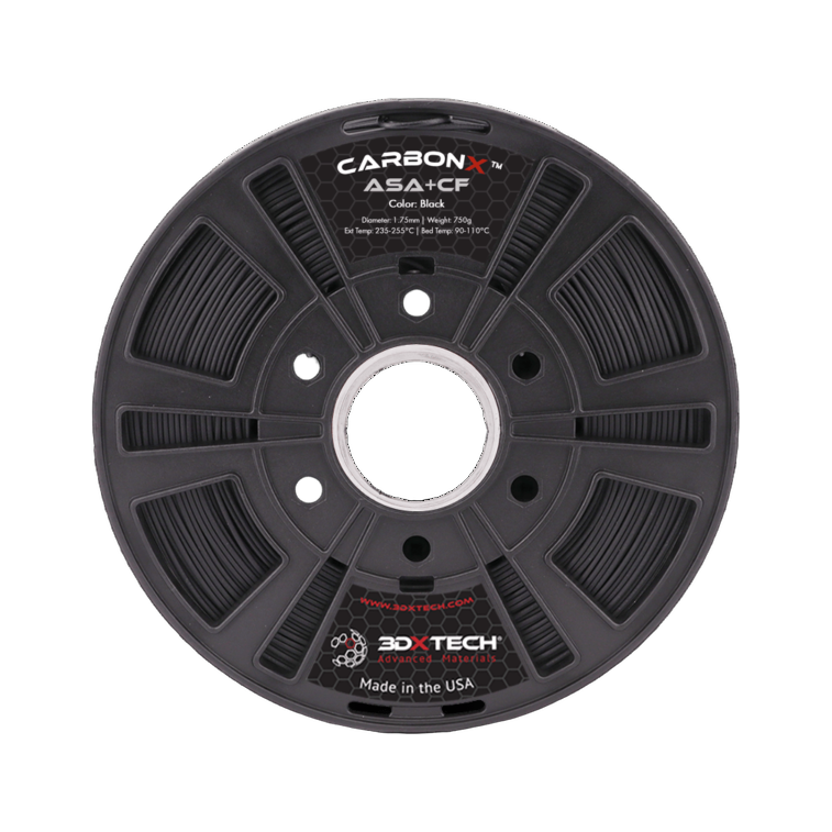 3DXTech CarbonX ASA + CF (Carbon Fiber Reinforced) Filament 1.75mm