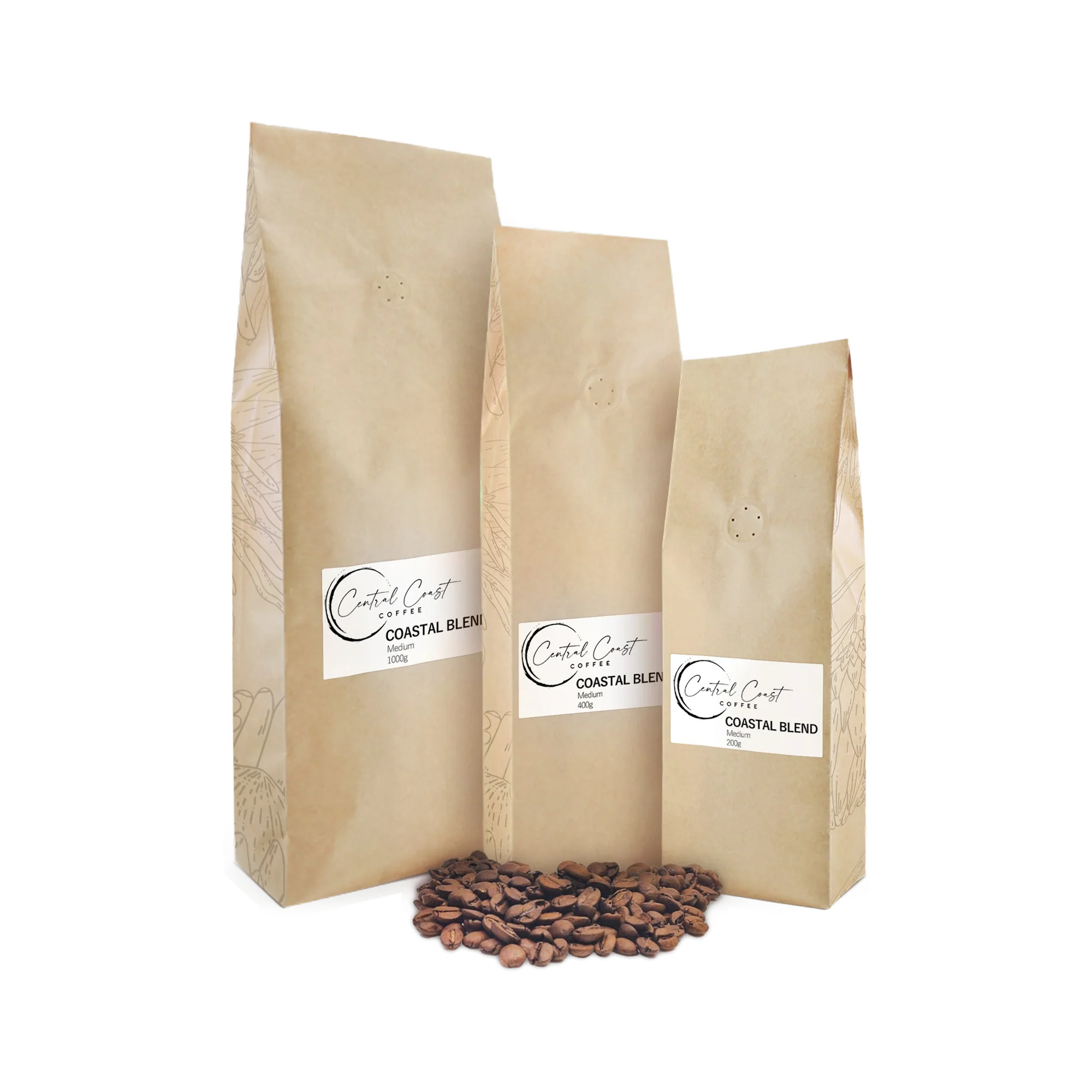 Central Coast Coffee Coastal Blend — transparent dark-mode product image 1