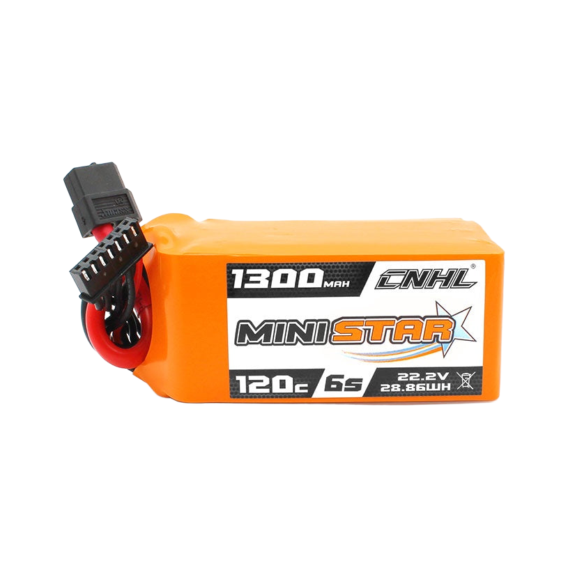 CNHL Ministar 1300mAh 22.2V 6S 120C XT60 LiPo Battery [DG]