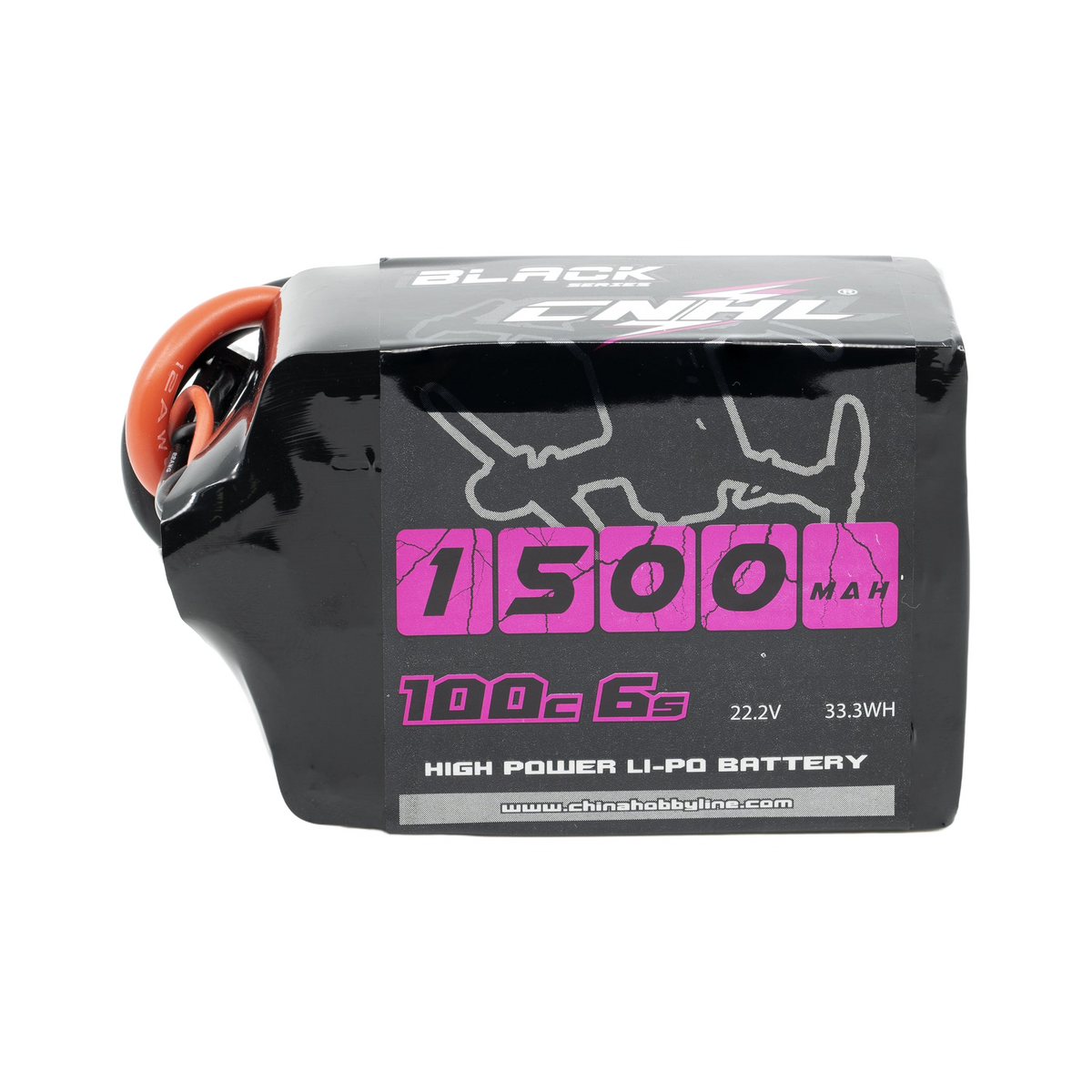 Chinahobbyline CNHL Black Series 1500mah 22.2V 6S 100C Lipo Battery [DG]