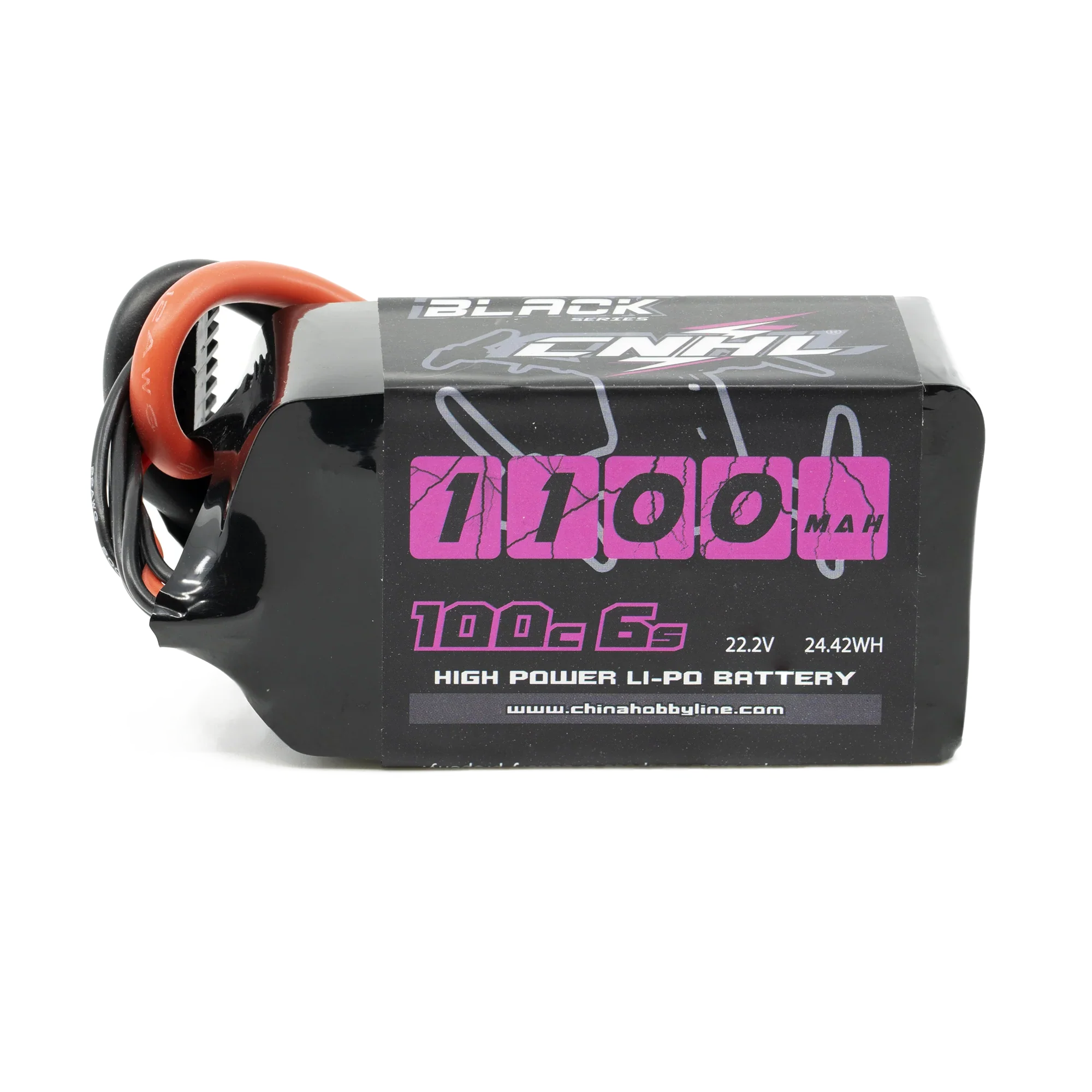 CNHL 1100mAh 6S LiPo battery — dark mode Version 4, image 1