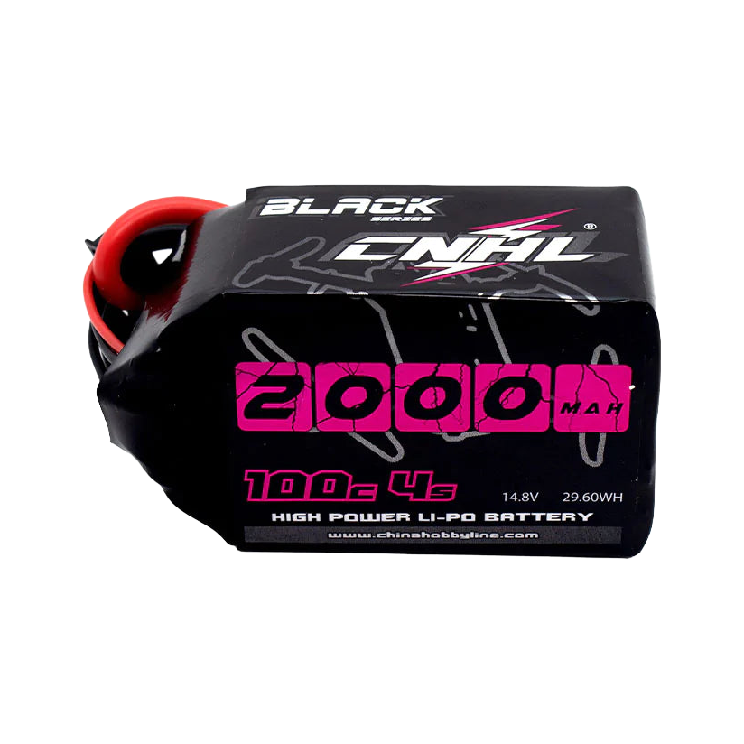 CNHL Black Series 2000mAh 14.8V 4S 100C XT60 LiPo Battery [DG]