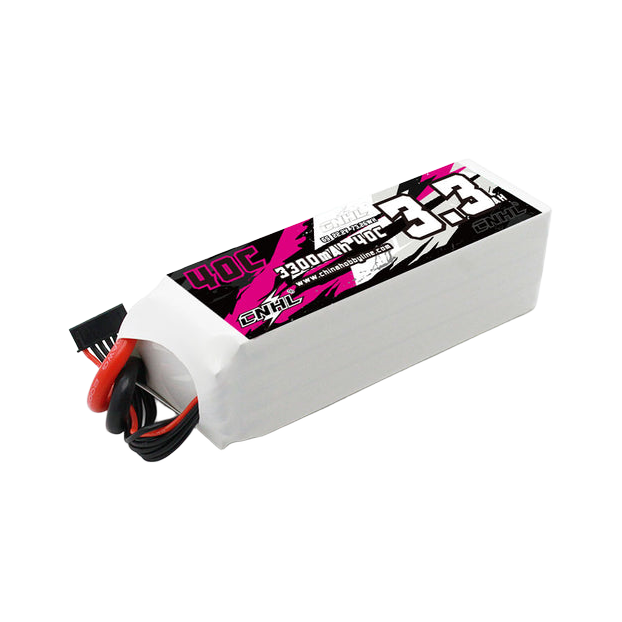CNHL 3300mAh 22.2V 6S 40C XT60 LiPo Battery [DG]