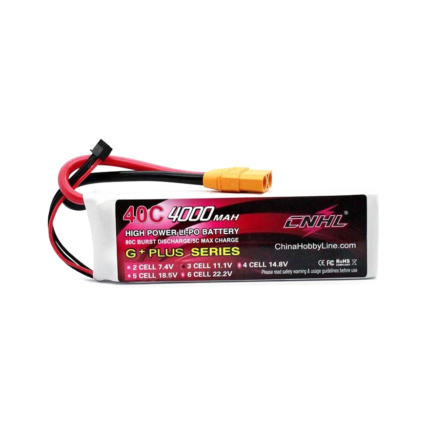 CNHL 4000mAh 3S Airplane Battery – dark mode image 1