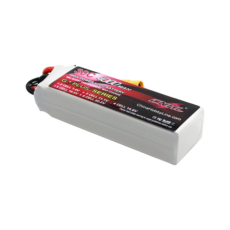 CNHL 4000mAh 14.8V 4S 30C XT90 LiPo Battery [DG]
