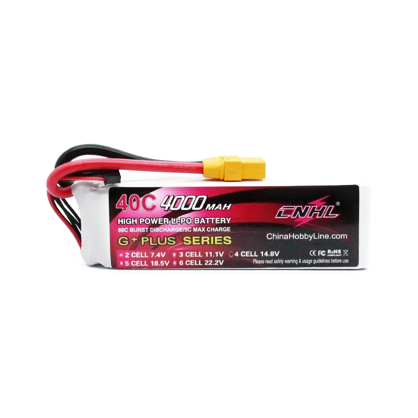 CNHL 4000mAh 4S XT90 Battery – dark mode image 1