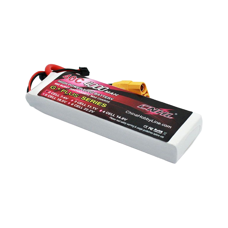 CNHL 4000mAh 7.4V 2S 40C XT90 LiPo Battery for Airplane, Heli and EDF [DG]