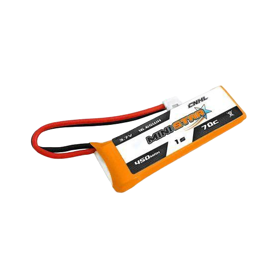 Chinahobbyline CNHL 450mah 3.7v 1S 70C Lipo Battery (4 Pack) [DG]