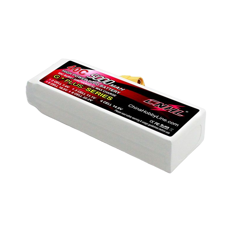 CNHL 5000mAh 14.8V 4S 40C XT90 LiPo Battery [DG]