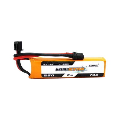 Chinahobbyline CNHL Ministar 550MAH 7.6V 2S 70C HV Lipo Battery (3 Pack) (XT30 Connector) [DG]
