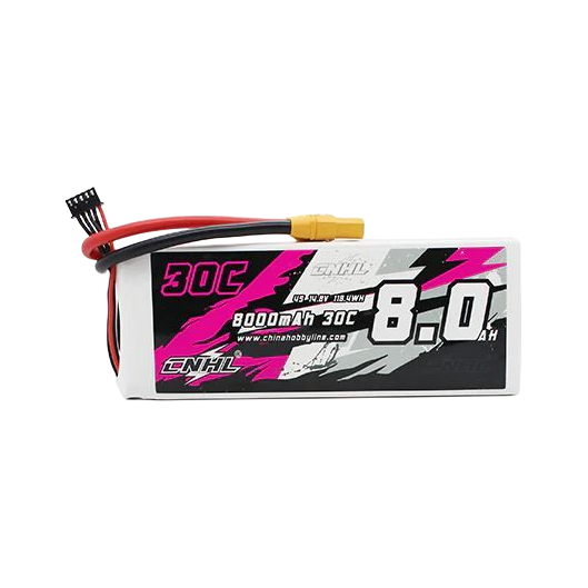 CNHL 8000mAh 14.8V 4S 30C XT90 LiPo Battery [DG]