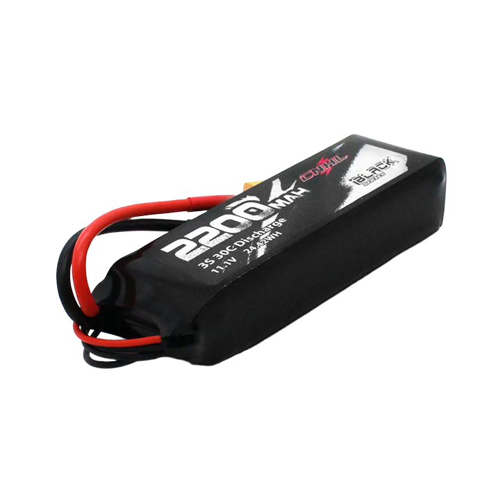 CNHL Black Series 2200mAh 11.1V 3S 30C XT60 LiPo Battery [DG]